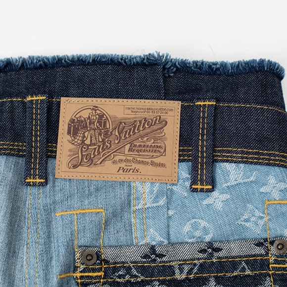 新製品情報も満載 LOUIS VUITON ロゴドン ルイヴィトン ジーンズ 34
